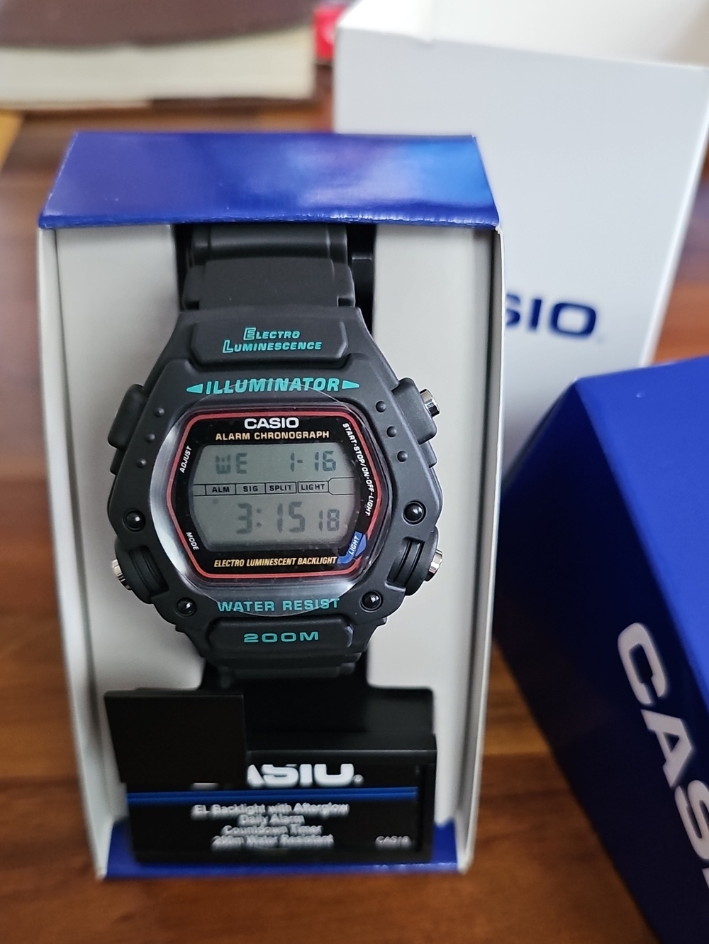 Nib Casio Dw290 Digital Watch. Rare Discontinued From Mission Impossible - Picture 1 of 4